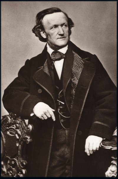 Portrait of Richard Wagner, German composer by Unknown photographer