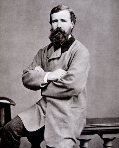 Portrait of the British explorer Verney Lovett Cameron by Unknown photographer