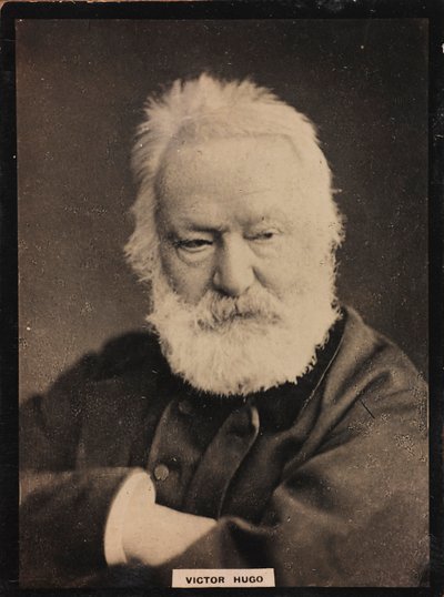 Portrait of the French Writer Victor Hugo (1802-1885) by Unknown photographer