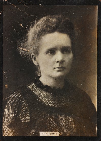 Portrait of Marie Skłodowska-Curie by Unknown photographer