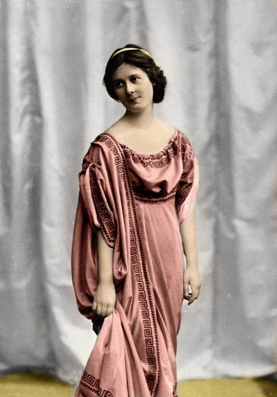 Portrait of the Dancer Isadora Duncan by Unknown photographer