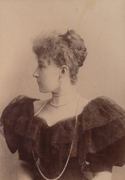 Princess Stéphanie Clotilde Louise Herminie Marie Charlotte of Belgium (21 May 1864 – 23 August 1945) by Unknown photographer