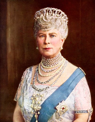 Queen Mary, consort of King George V by Unknown photographer