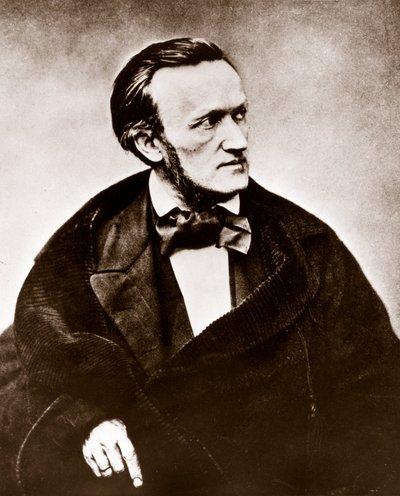 Portrait of Richard Wagner, German composer by Unknown photographer