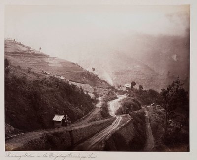 Reversing Station on the Darjeeling-Himalayan Line by Unknown photographer