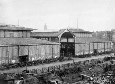 The Central Market of Paris (Balard Pavilions), Late 19th Century by Unknown photographer