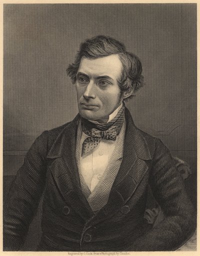 Thomas Graham (1805-1869) Scottish chemist who laid the foundations of physical chemistry, c.1860 by Unknown photographer