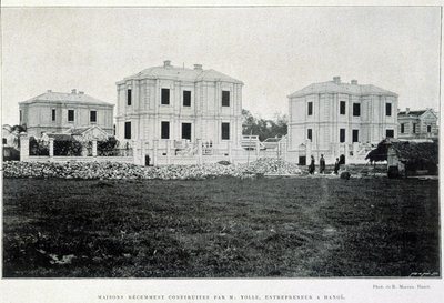 Townhouses built in Hanoi by entrepreneur Yolle, 