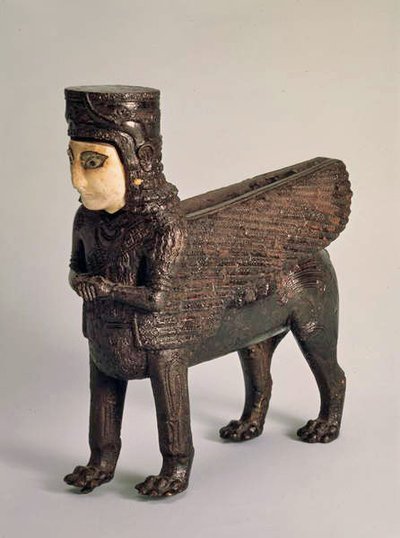Figure Decorating a Throne, Found at the Site of Toprak Kale, Near Van by Urartian