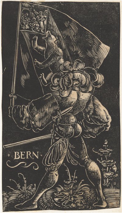 Standard Bearer for the Canton of Bern by Urs Graf