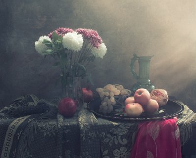 Autumn Floral Still Life by UstinaGreen