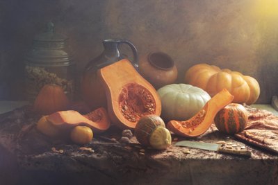 Autumn Harvest Still Life by UstinaGreen