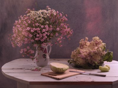Garden Harvest Still Life by UstinaGreen