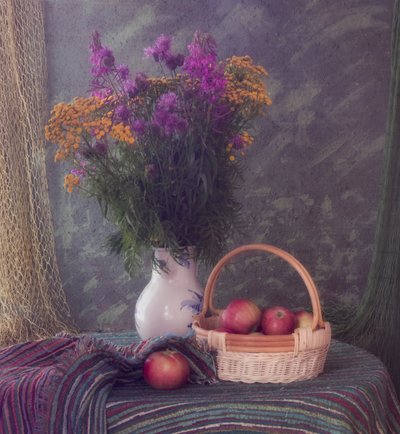 Rustic Autumn Still Life by UstinaGreen