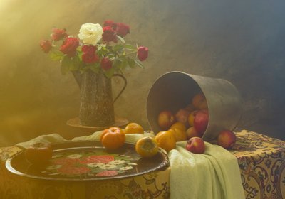 Rustic Still Life Harvest by UstinaGreen