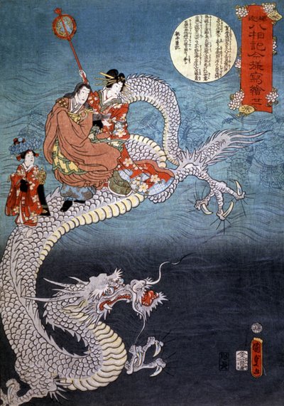 Sea Dragon by Utagawa (1786 1865) Kunisada