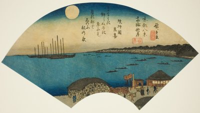 Autumn Moon at Takanawa, from the series 