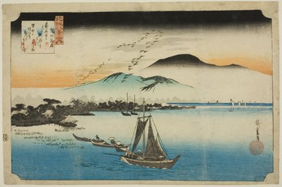 Descending Geese at Katada, from the series 