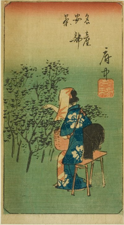 Fuchu, Section of Sheet No. 5 from the Series 
