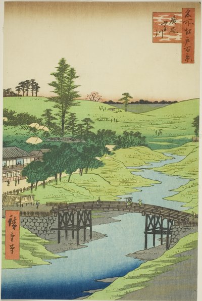 Furukawa River, Hiroo, from the series 