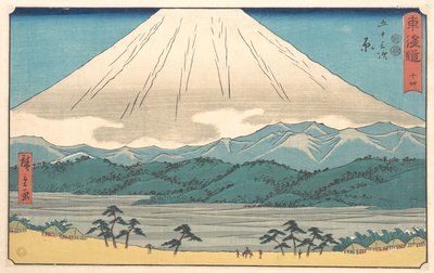 Hara, Number 14, from the series Fifty-Three Stations of the Tōkaidō Road by Utagawa Hiroshige