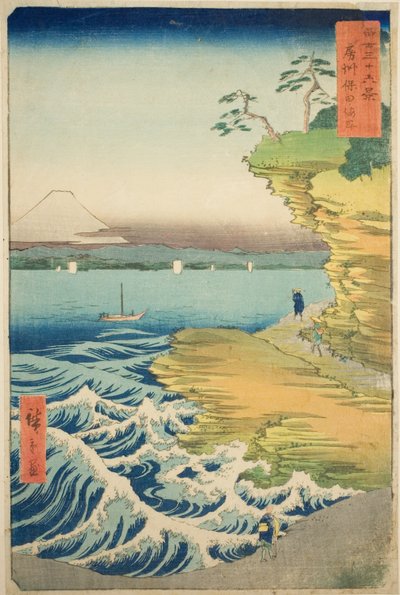 Hota Beach in Awa Province, from the series 