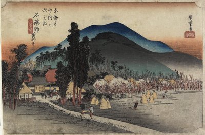 Ishiyakushi Temple, Ishiyakushi by Utagawa Hiroshige