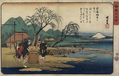 Jewel River of Cho_fu in Musashi Province by Utagawa Hiroshige