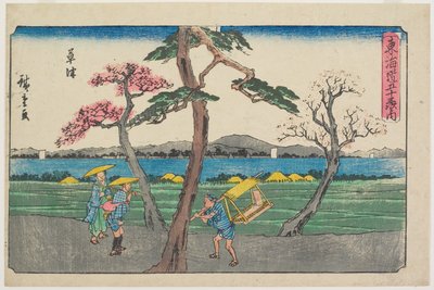 Kusatsu by Utagawa Hiroshige