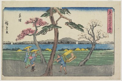 Kusatsu by Utagawa Hiroshige