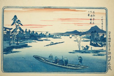 Late Spring at Massaki, from the series "Famous Views of the Eastern Capital" by Utagawa Hiroshige