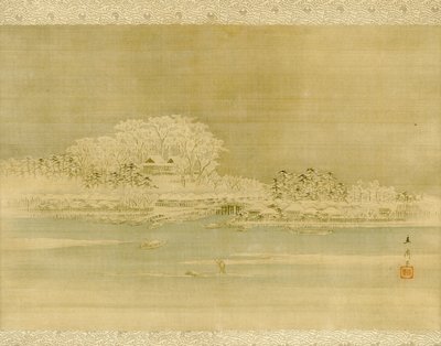 Matsuchiyama on the Sumida River by Utagawa Hiroshige