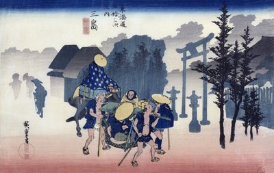 Morning Mist at Mishima, from the Series 