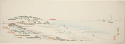 Morning Snow at Susaki, from the series 