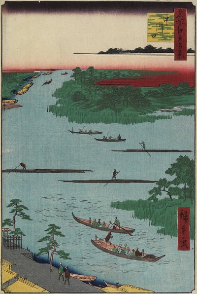 Nakagawa River Mouth by Utagawa Hiroshige