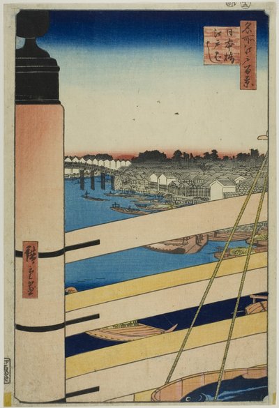 Nihon Bridge and Edo Bridge, from the series 