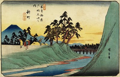 No.12 Shinmachi, 1830-1844 by Utagawa Hiroshige