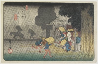 No.40 Suhara by Utagawa Hiroshige
