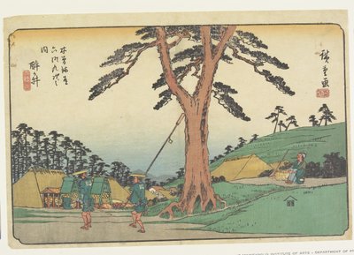 No.62 Samegai by Utagawa Hiroshige