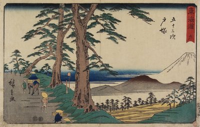 No.6 Totsuka by Utagawa Hiroshige