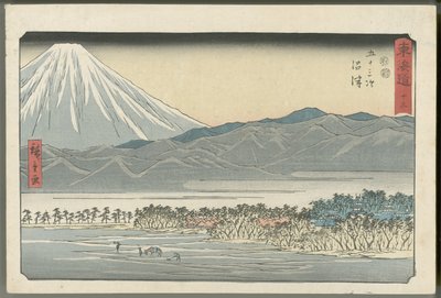 Numazu by Utagawa Hiroshige
