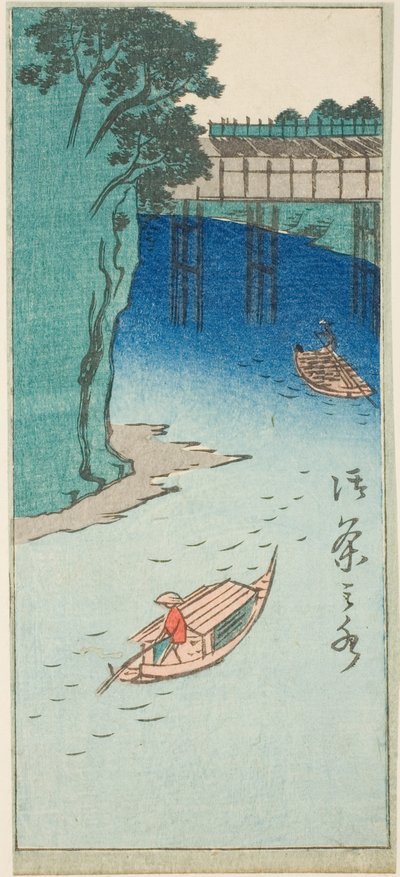 Ochanomizu, section of a sheet from the series 