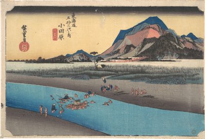 Odawara; Sakogawa by Utagawa Hiroshige