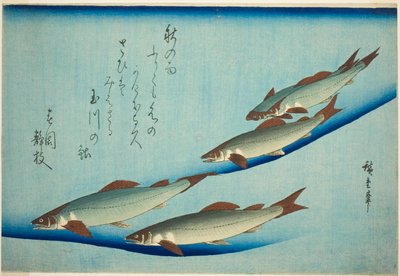 River Trout by Utagawa Hiroshige