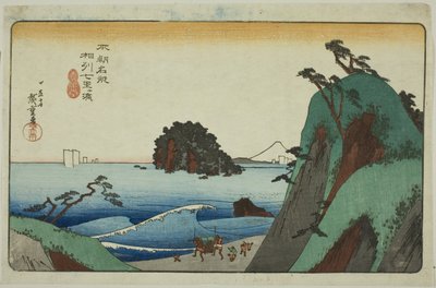 Shichirigahama in Sagami Province, from the series 