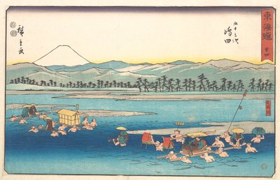 Shimada by Utagawa Hiroshige