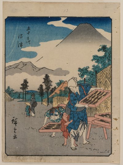 The Fifty-Three Stations of the Tokaido: Numazu by Utagawa Hiroshige