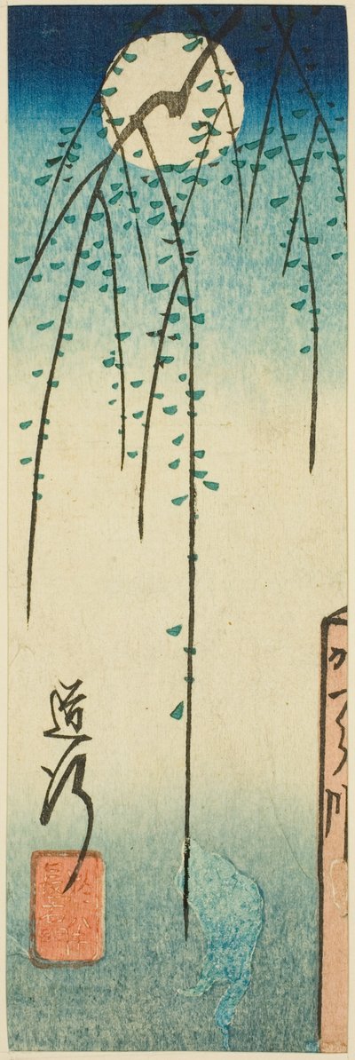 The Michiyuki Scene from the play Ohan and Choemon, from the series 