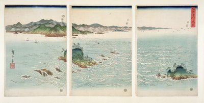 The Rapids of Naruto in Awa Province by Utagawa Hiroshige