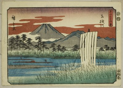 The Sagami River, from the series 